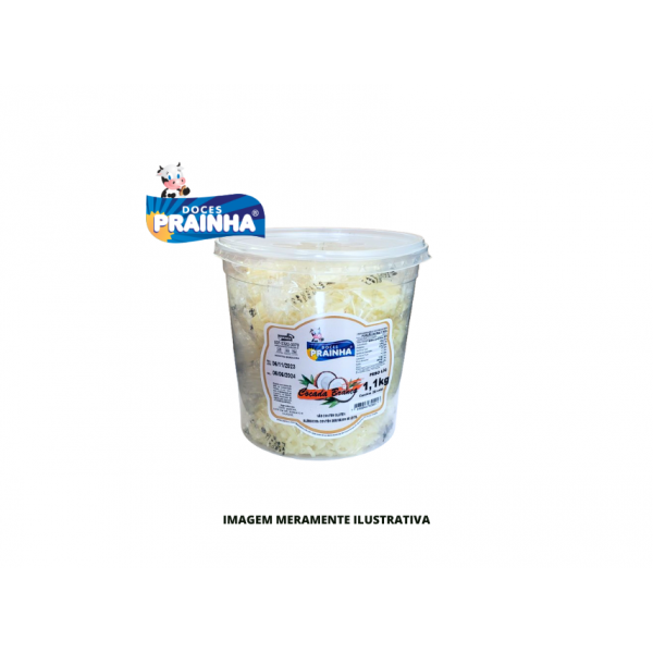 COCADA - PRAINHA - 55g PINGADA BRANCA - PT20